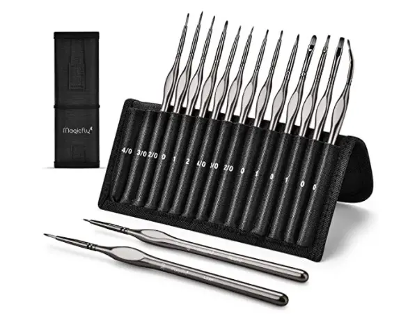 Miniature brush set