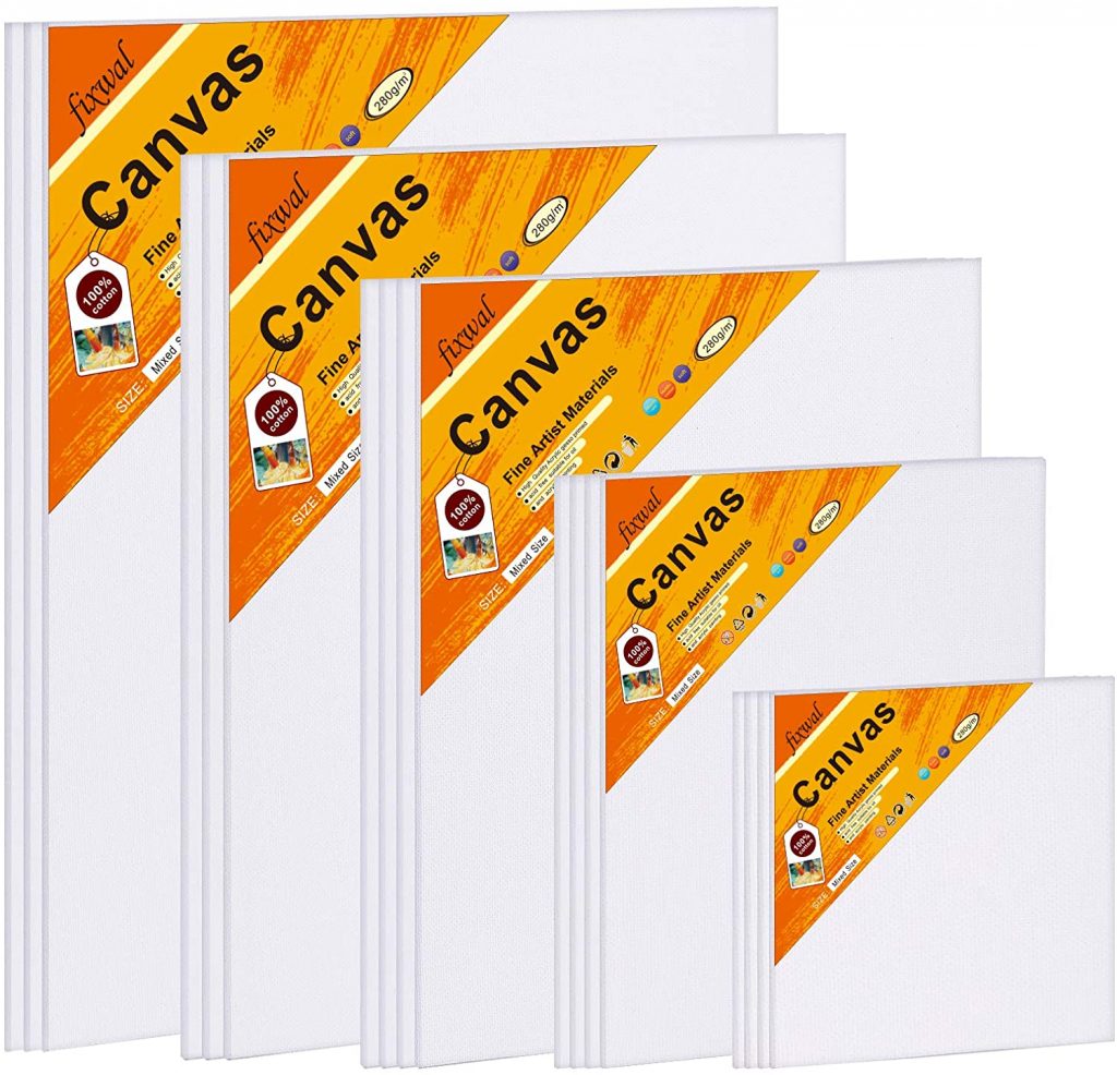 Canvas Boards for Painting Canvas Panels Variety Pack