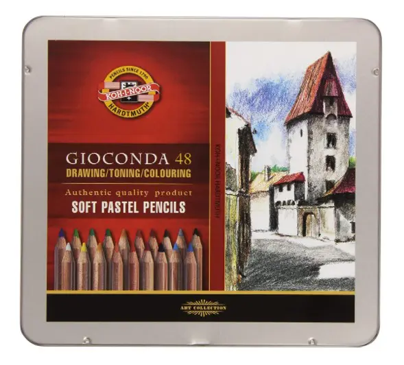 KOH-I-NOOR Artist's Soft Pastel Pencil Set