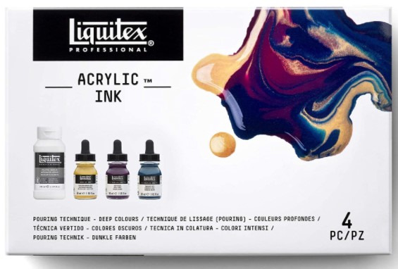 Liquitex Pouring Medium Technique Set