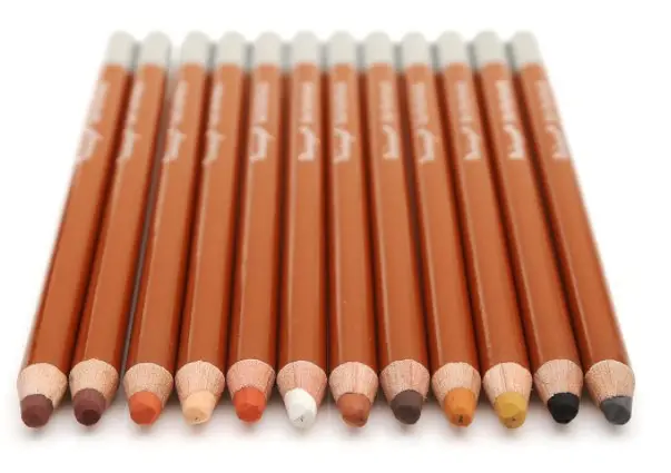 Pastel pencils