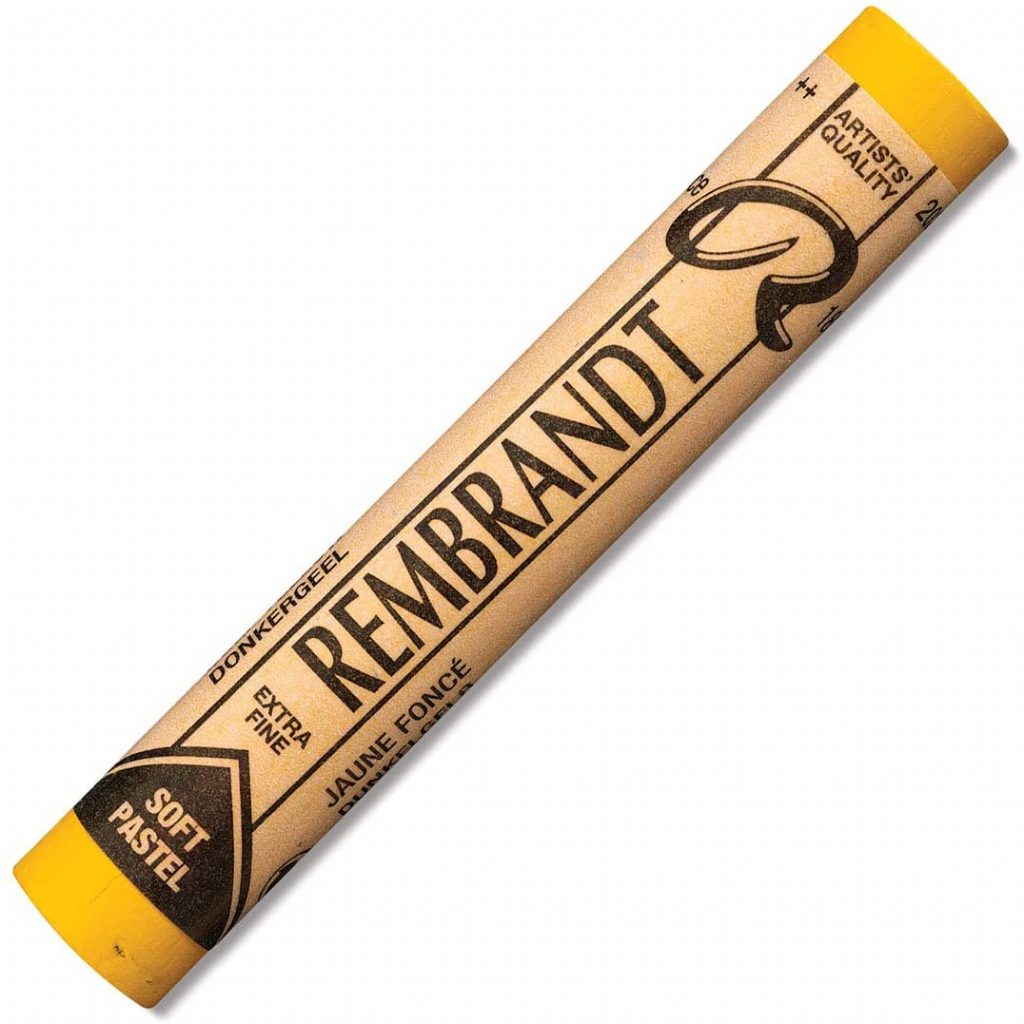 Rembrandt Soft Pastel - Deep Yellow 202.5, Full Stick