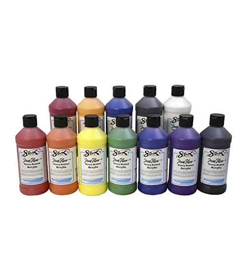 Sax True Flow Heavy Body Acrylic Paint Set