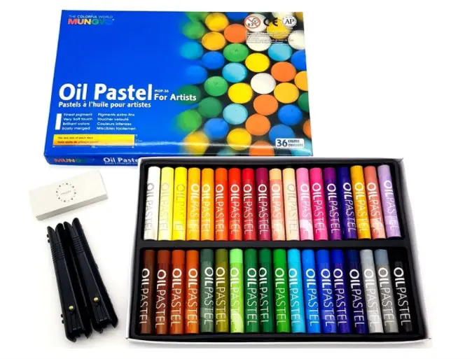 gomi store Non Toxic Gallery Soft Oil Pastels Set