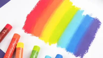 mungyo oil pastels strokes