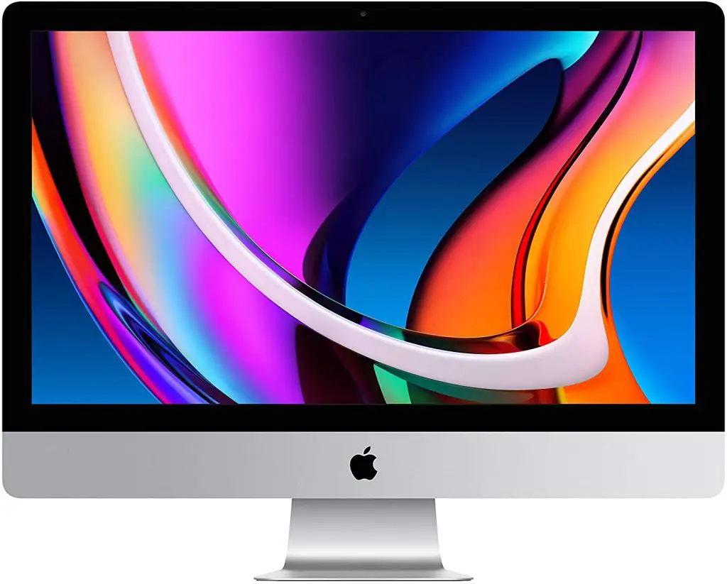  2020 Apple iMac with Retina 5K Display (27-inch, 8GB RAM, 256GB SSD Storage)