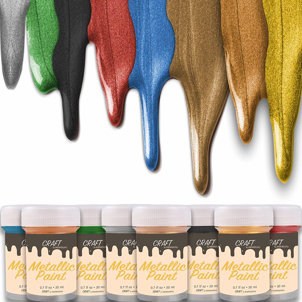 CRAFT Metallic Acrylic Paint Set