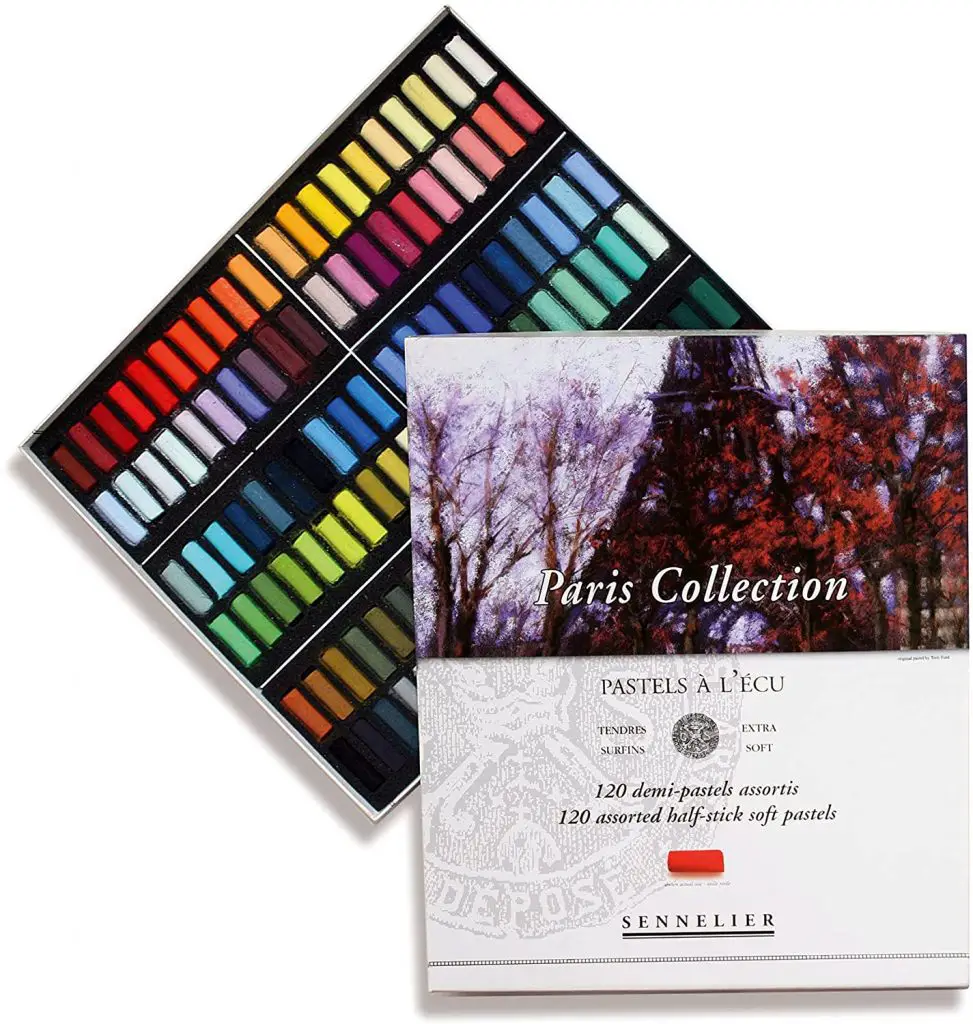 Savoir-Faire Sennelier Soft Pastels Half Stick Set 120/Pkg-Paris, Paris