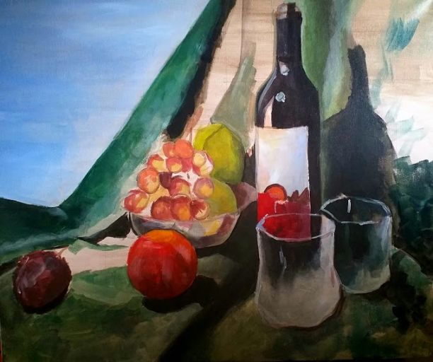 Still LIfe with Fruits by Onessa Evana