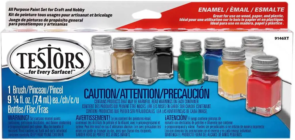 Testors 9146XT Promotional Enamel Paint Set