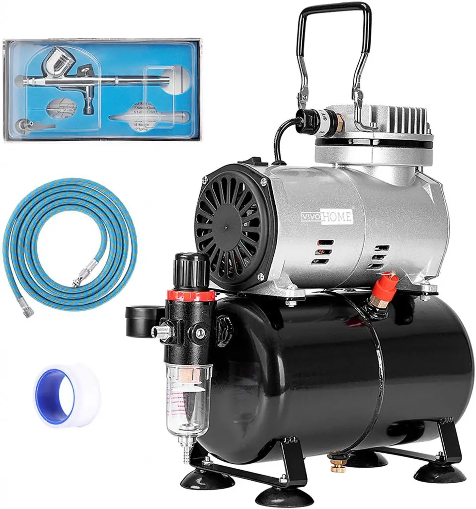  VIVOHOME 110-120V Professional Airbrushing Paint System