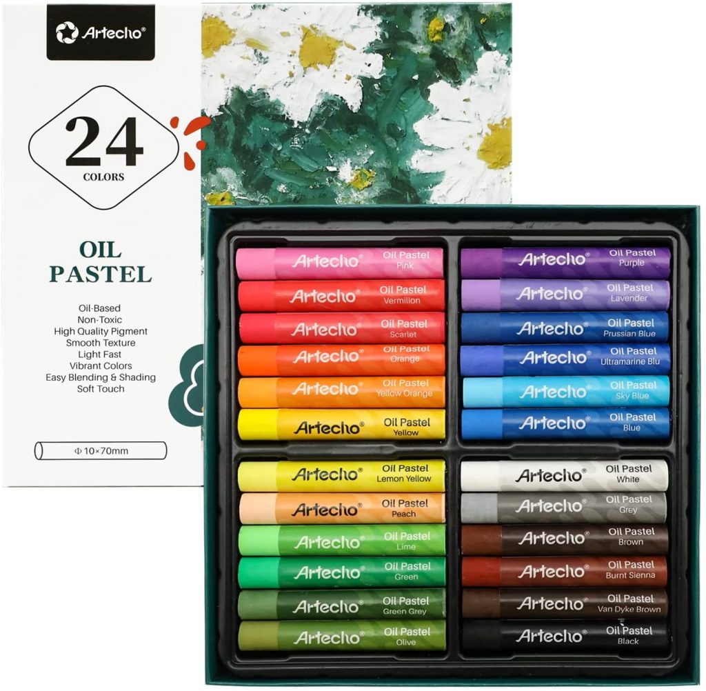 Artecho Oil Pastels Set of 24