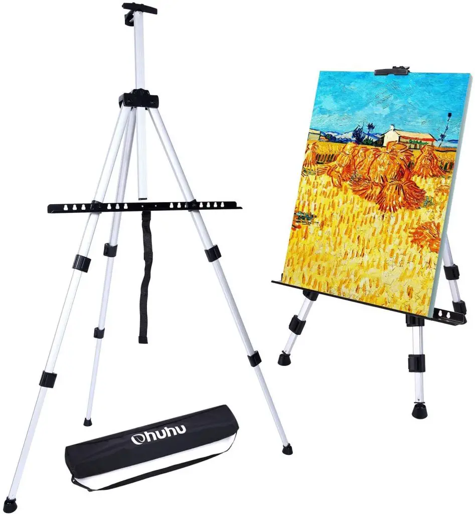 66" Artist Easel, Ohuhu Aluminum Field Easel