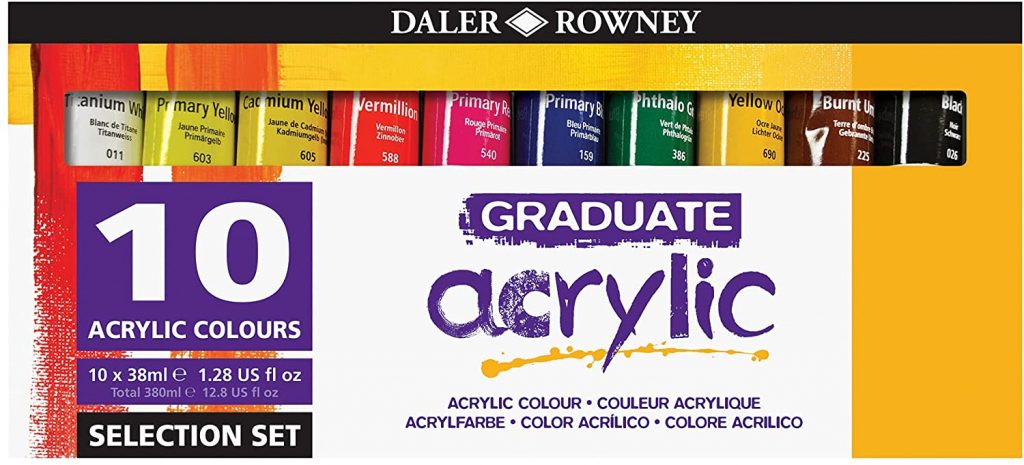 Daler Rowney Graduate Acrylic Introduction Set