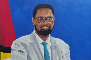 How to Paint a Realistic Acrylic Portrait in Less Than 24 Hours (President Dr. Mohamed Irfaan Ali)