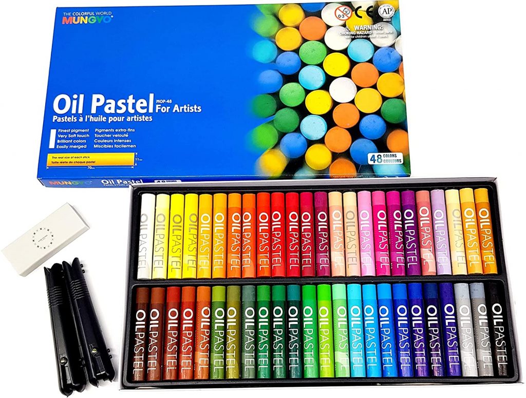 Non Toxic Gallery Soft Oil Pastels Set of 48