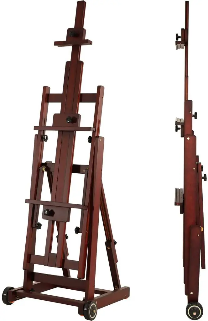 MEEDEN Multi-Function Studio Easel,H-Frame Easel