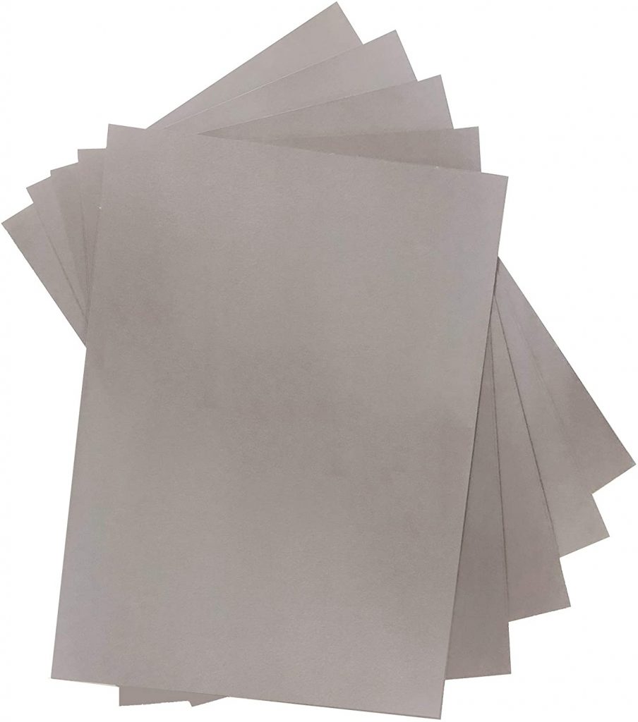 MICHYGM 5 Sheets Sanded Pastel Paper