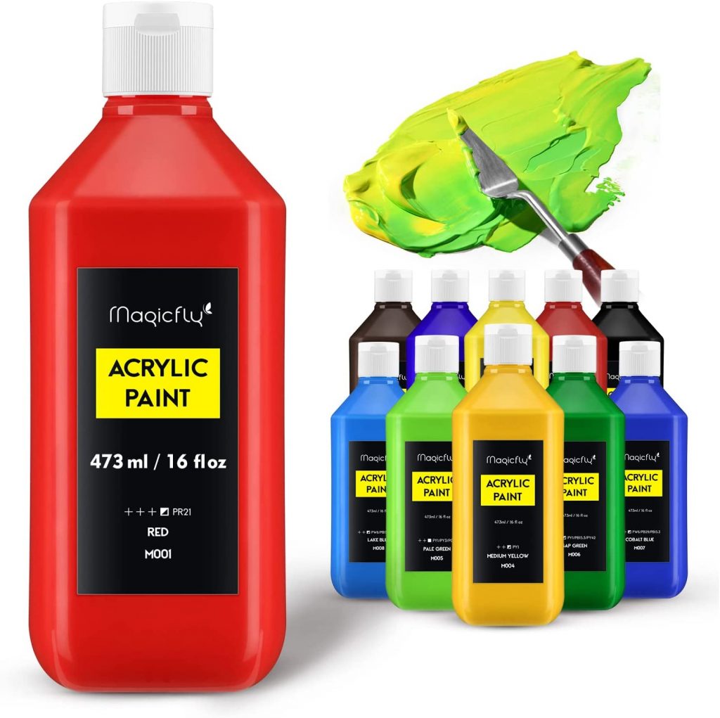 Magicfly Bulk Acrylic Paint Set