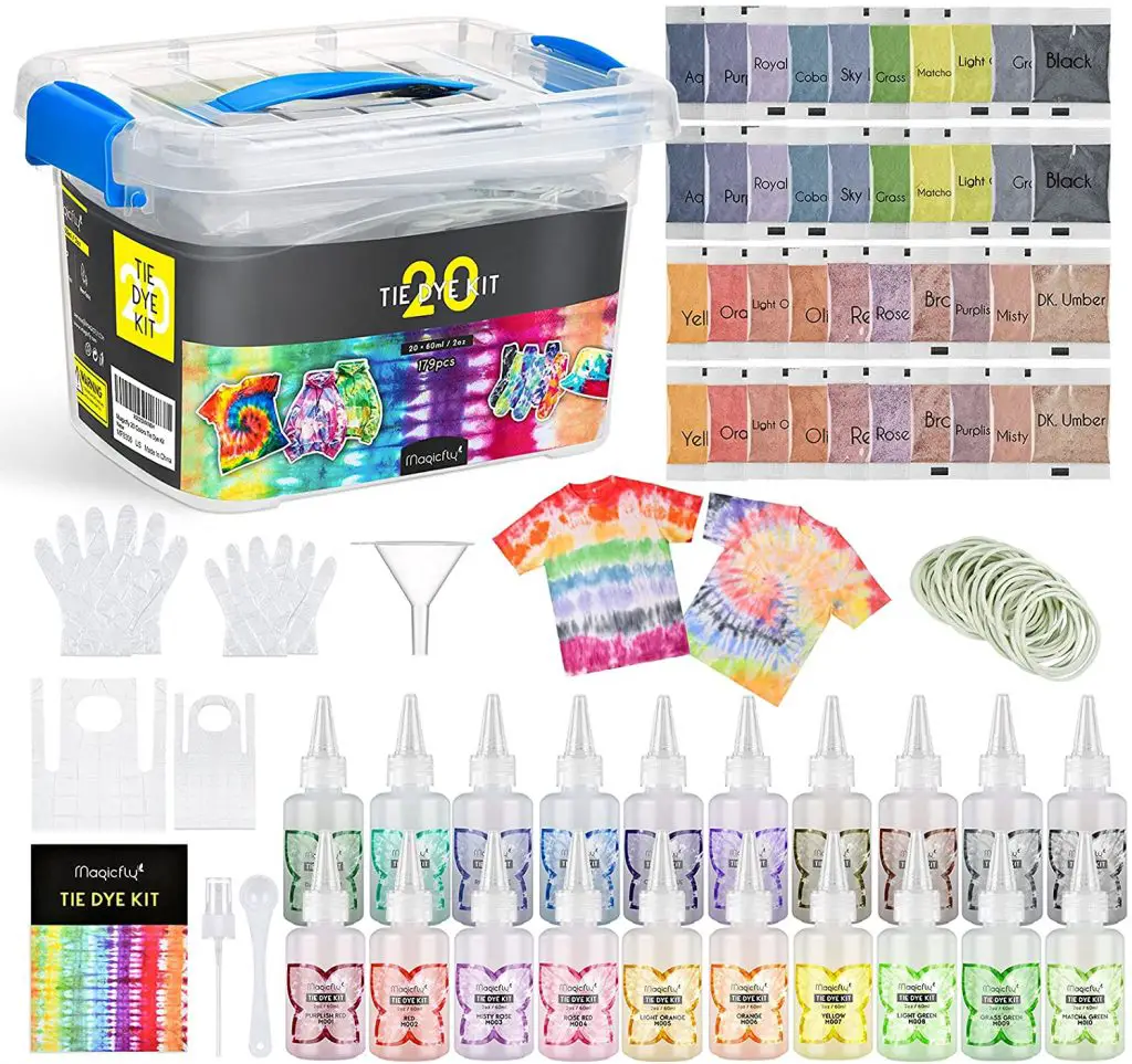 Magicfly 20 Colors Tie Dye Ki