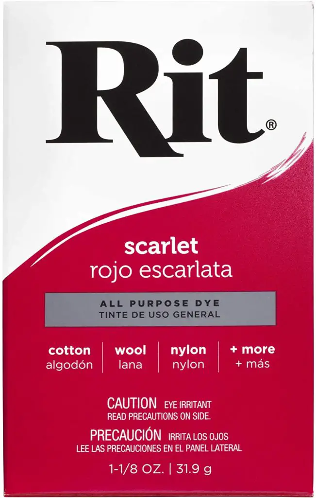 Rit, Scarlet Purpose Powder Dye