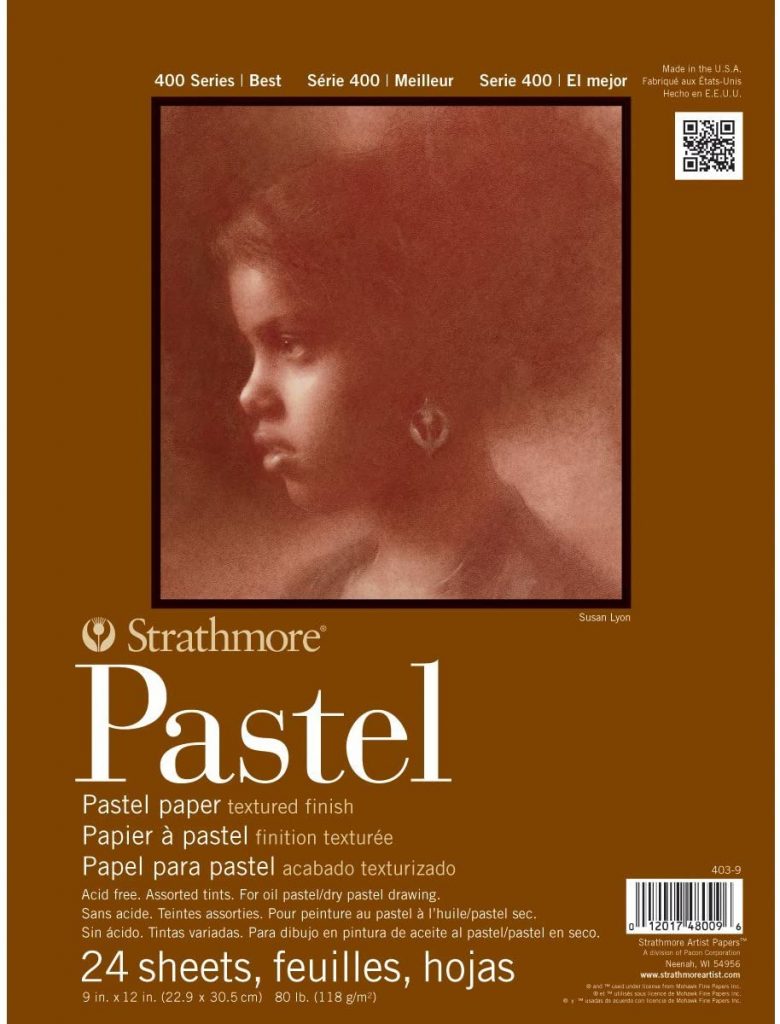 Strathmore 400 Series Pastel Pad, Assorted Colors