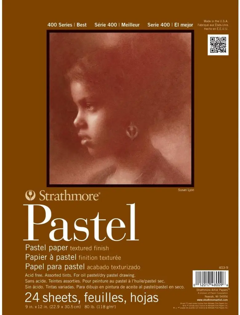 Strathmore 400 Series Pastel Pad, Assorted Colors