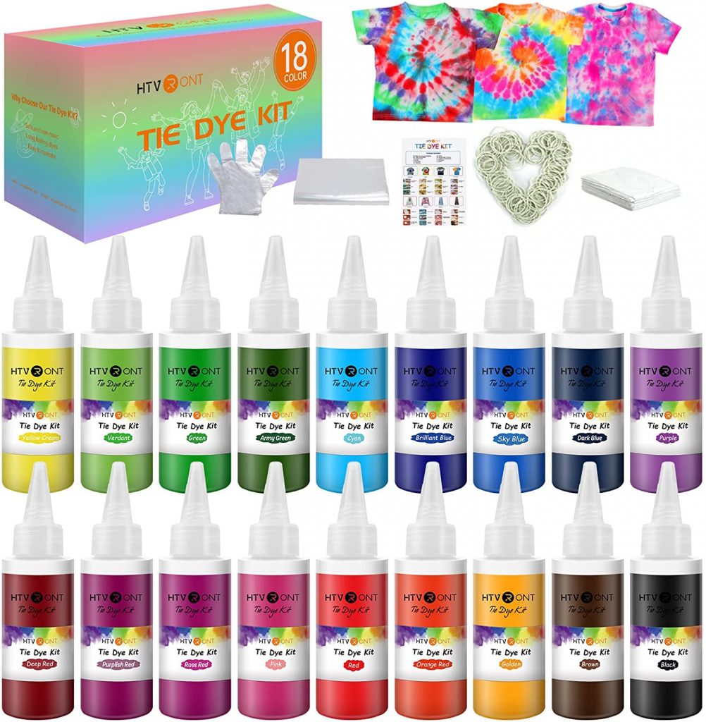 HTVRONT Tie Dye Kit