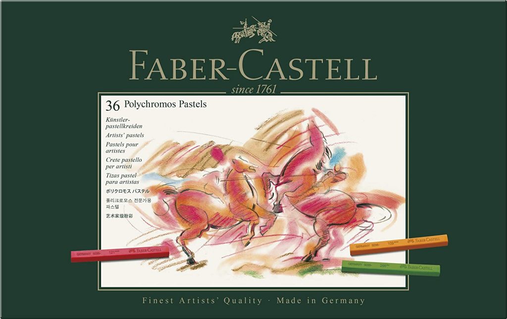 Faber-castell Polychromos Artists Pastels Box Of 36