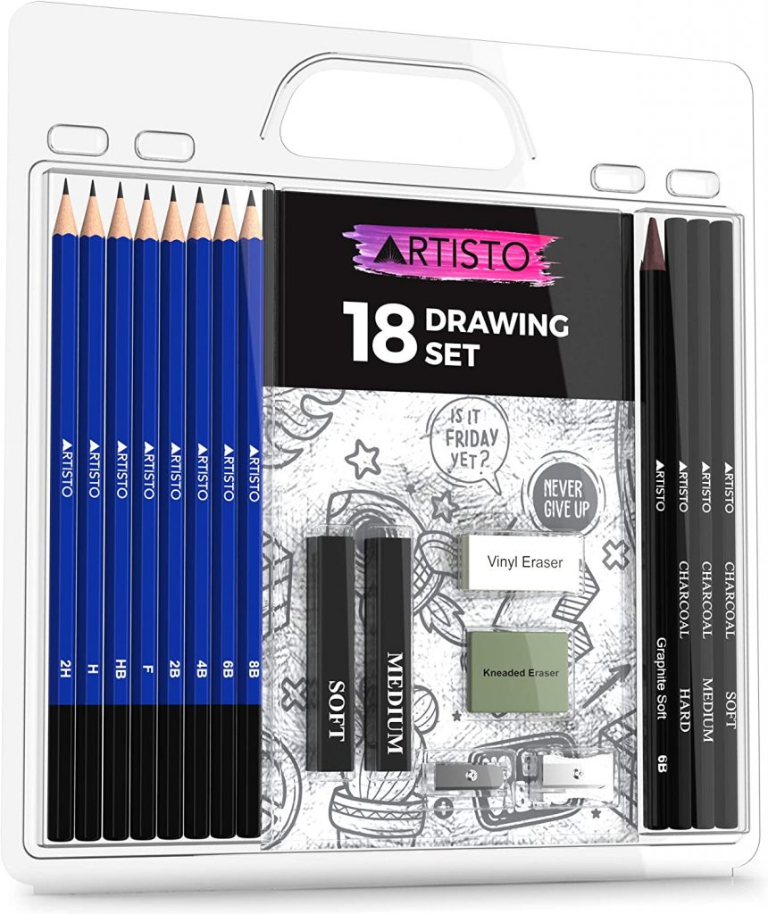 Artisto Drawing and Sketching Pencil Art Set