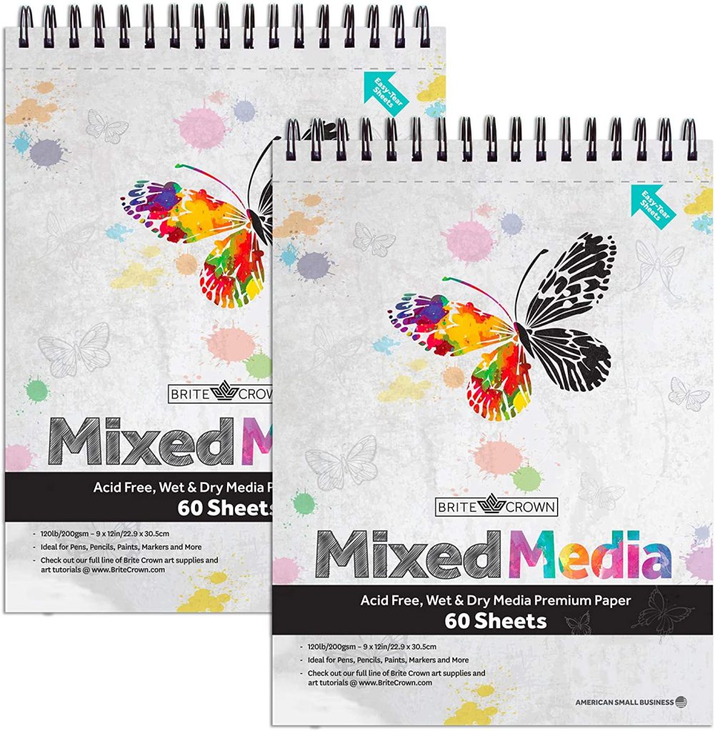 Brite Crown Mixed Media Sketch Pad