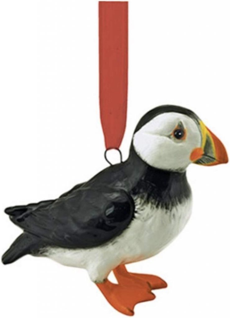 Cape Shore Painted Ceramic Puffin