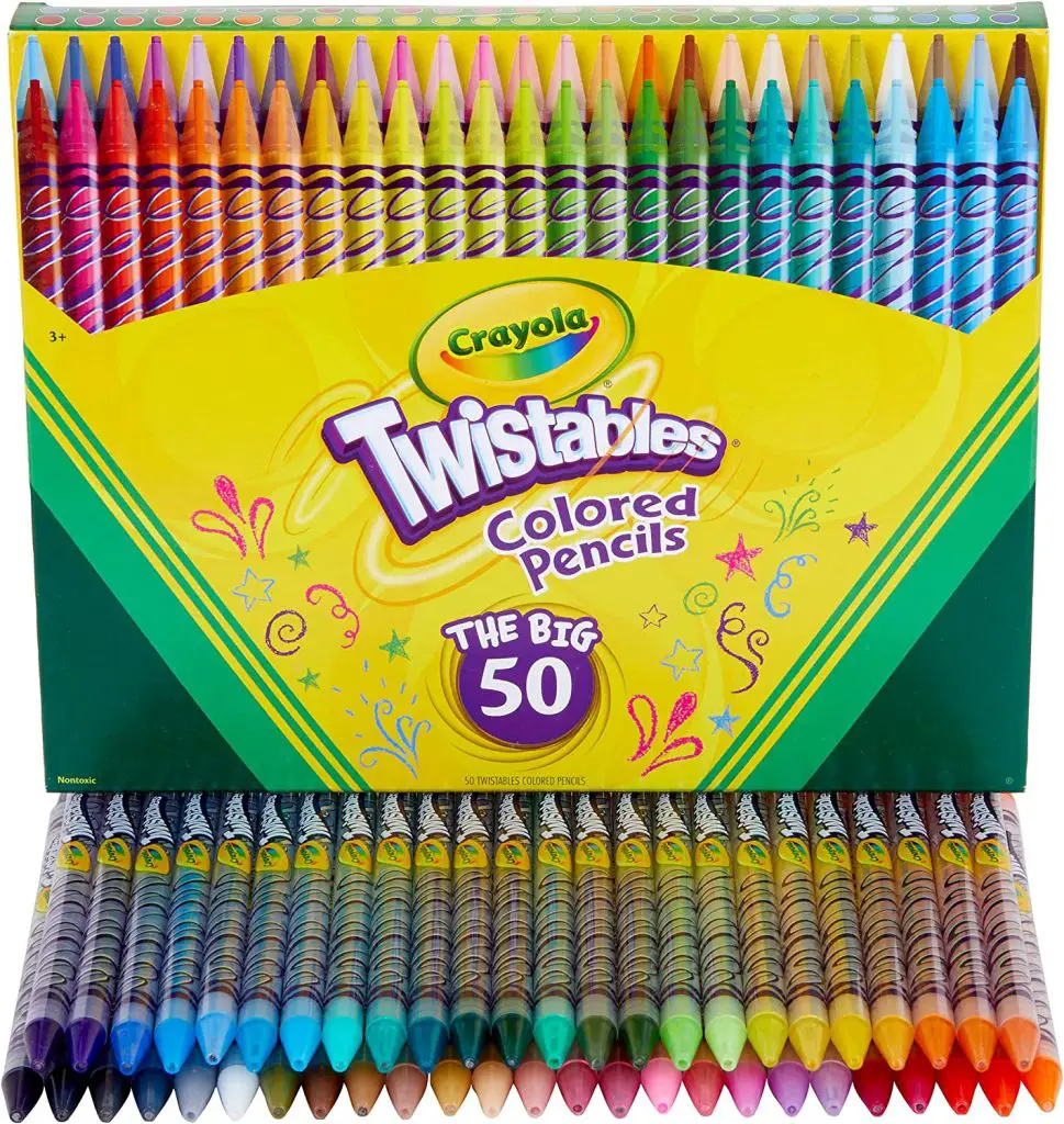 Crayola Twistables Colored Pencil Set