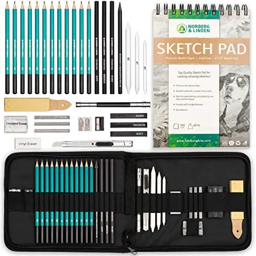 Norberg & Linden XL Drawing Pencil Set