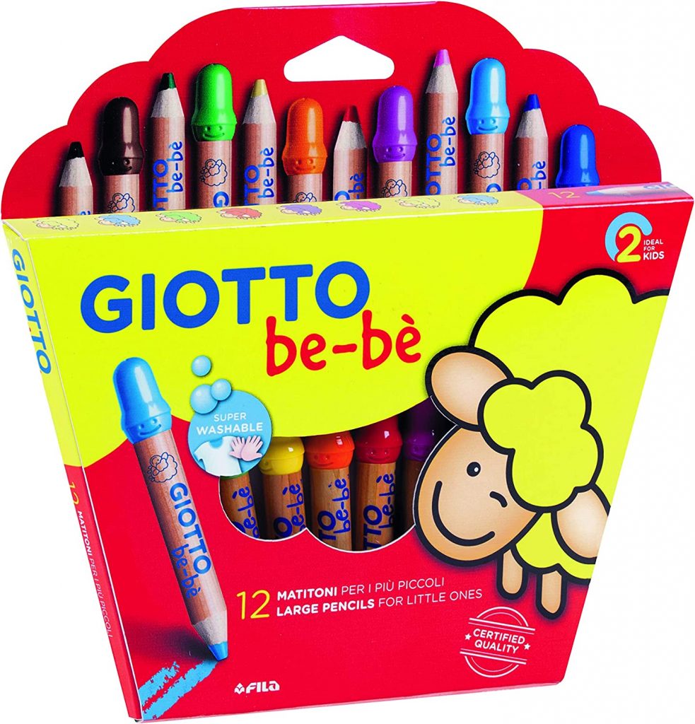 Giotto Be Be Super Large Giant Colored Pencils