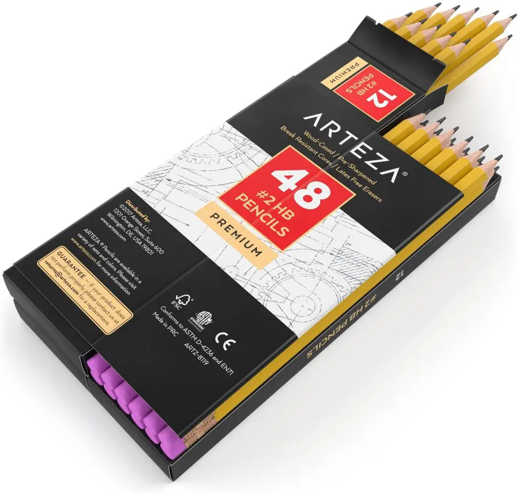 Arteza HB Pencils