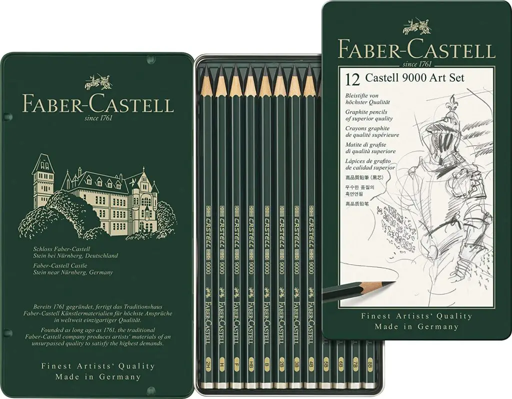 Faber-Castell 9000 Graphite Sketch Pencil