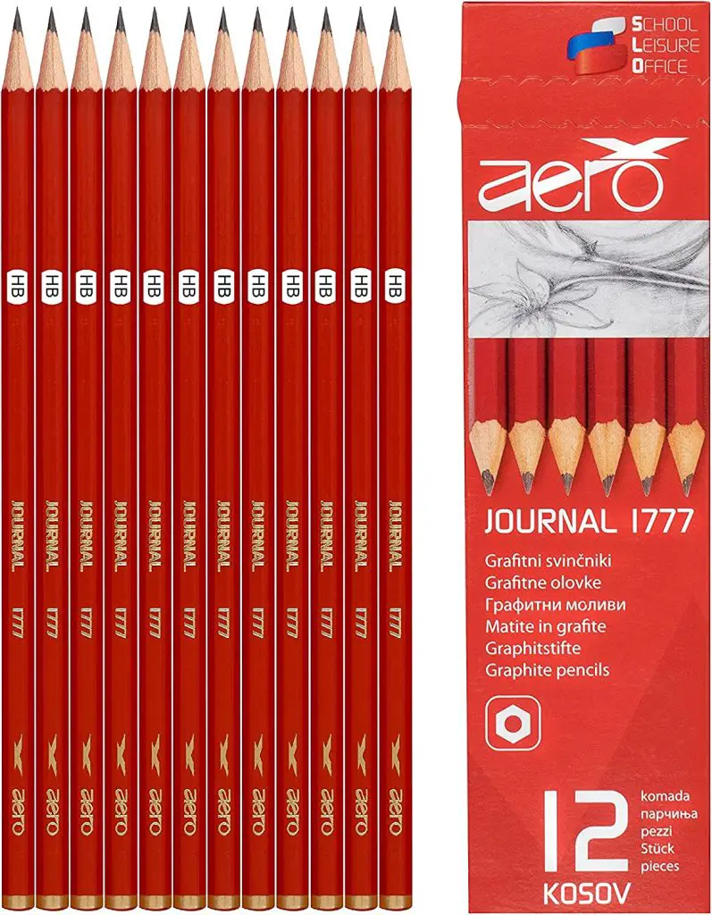  Pepy Aero Graphite Professional Drawing Pencils