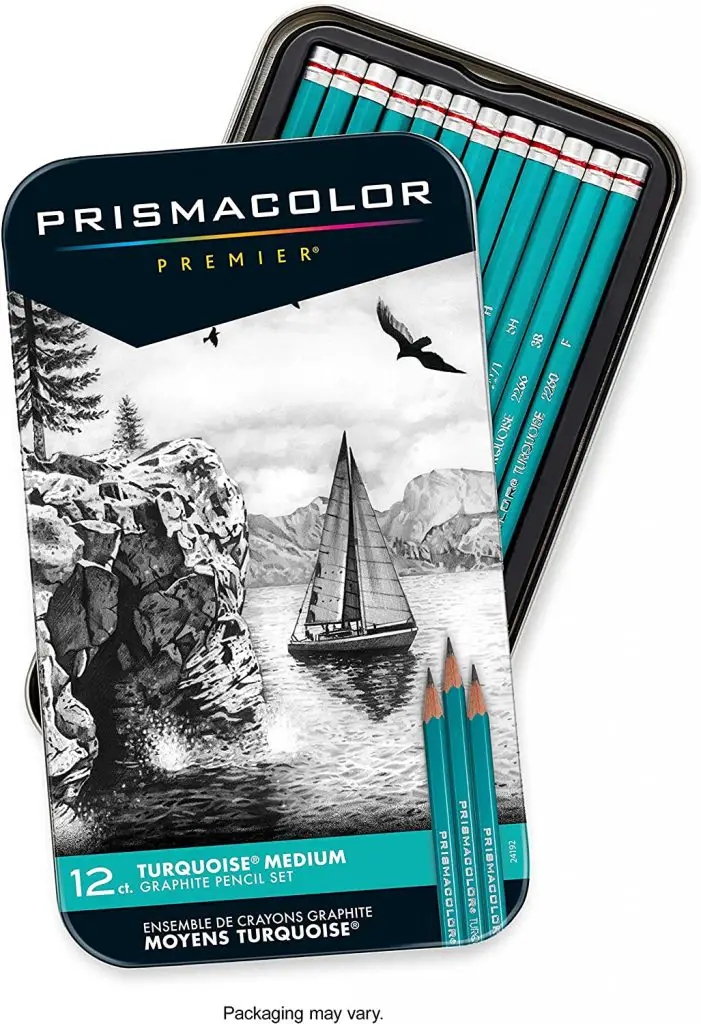 Prismacolor Premier Turquoise Graphite Pencils