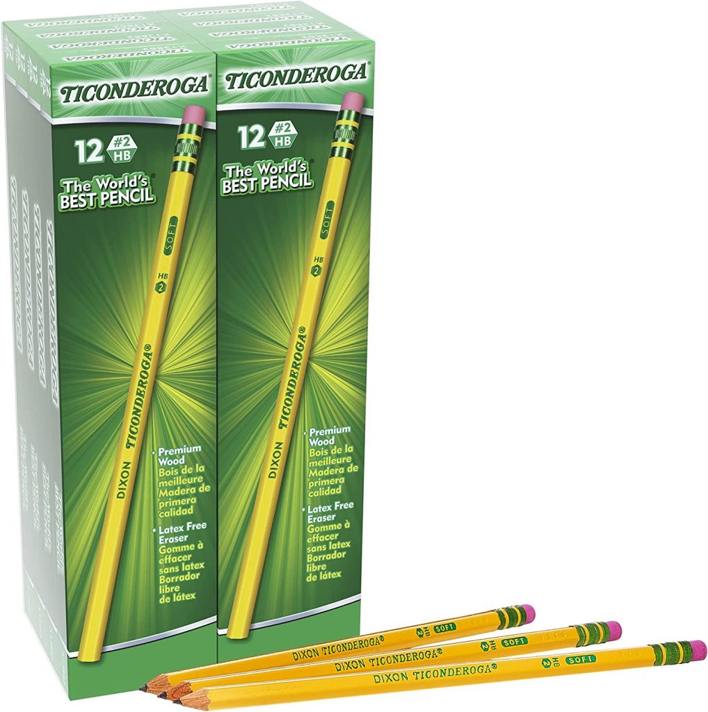 Ticonderoga Wood-Cased Pencils