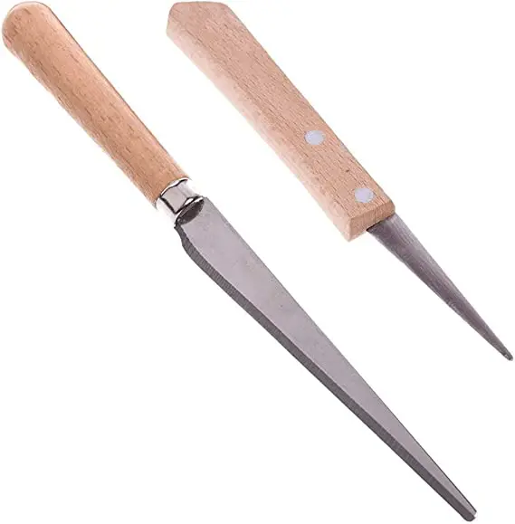 Wooden Handle Fettling Knife