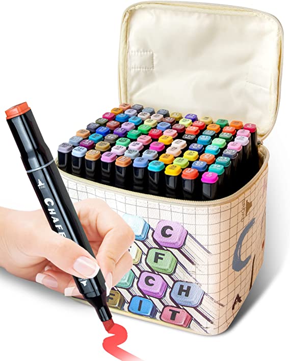 Artists markers-80 Color Alcohol Permanent Markers