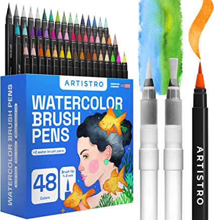 ARTISTRO Watercolor Brush Pens