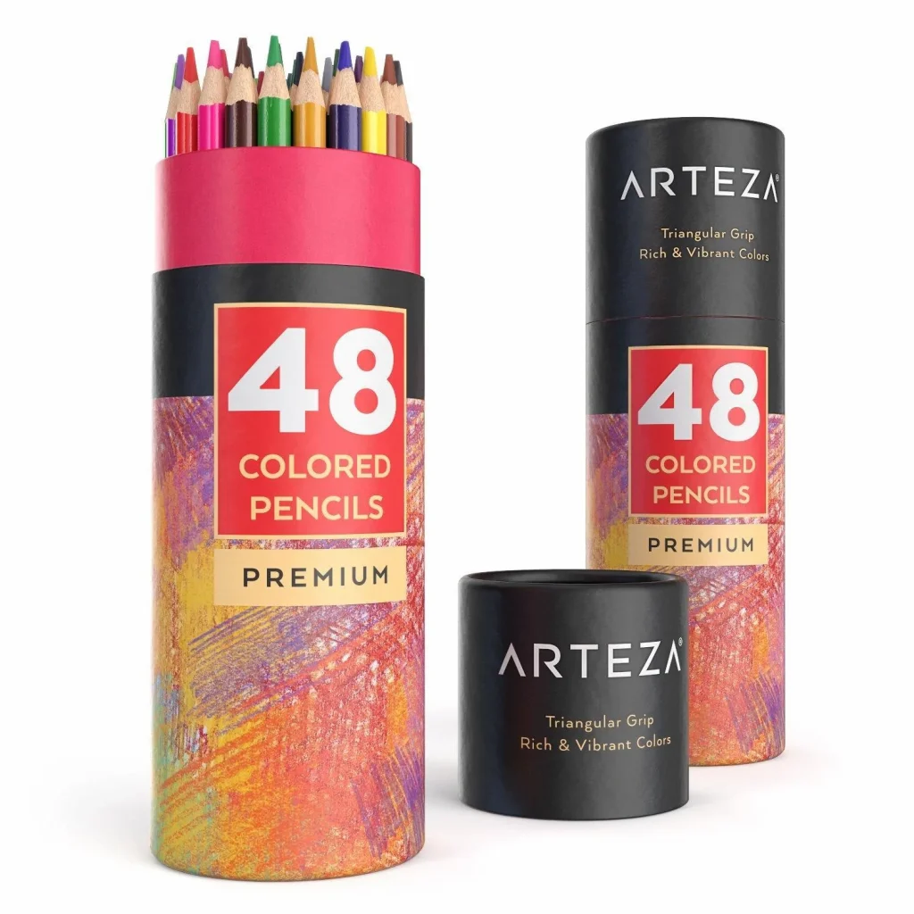 Arteza Colored Pencils for Adult Coloring