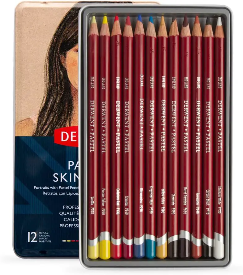 Derwent Pastel Pencils, Skintone