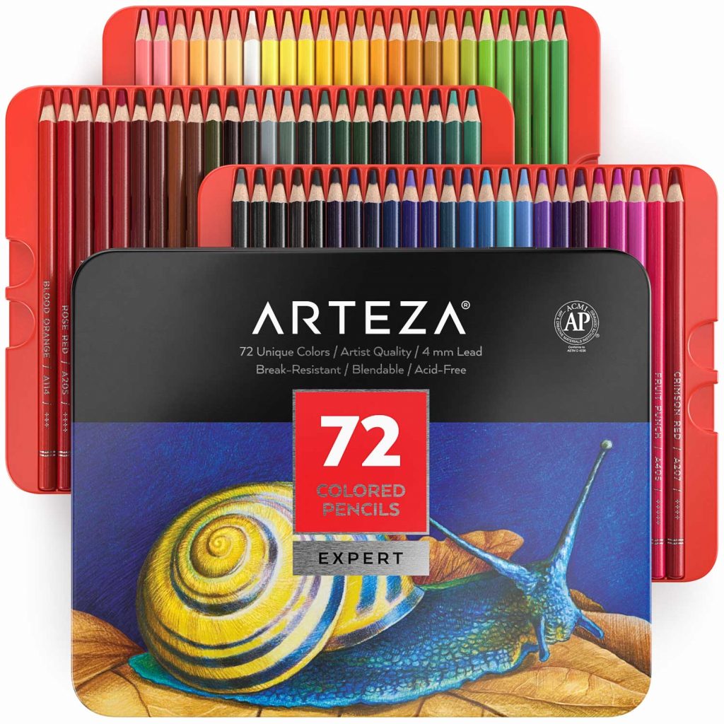 Expert Colored Pencils - Set of 72