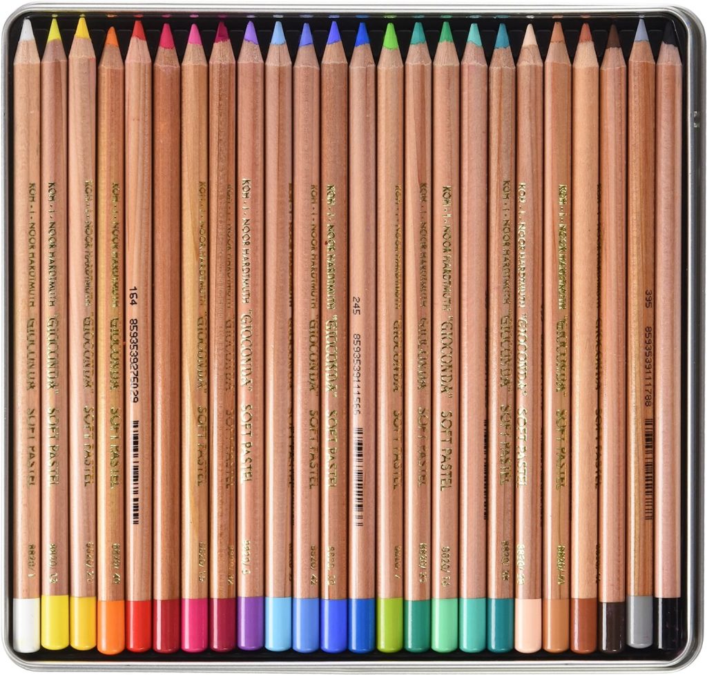 KOH-I-NOOR Artist's Soft Pastel Pencils (Set of 24)