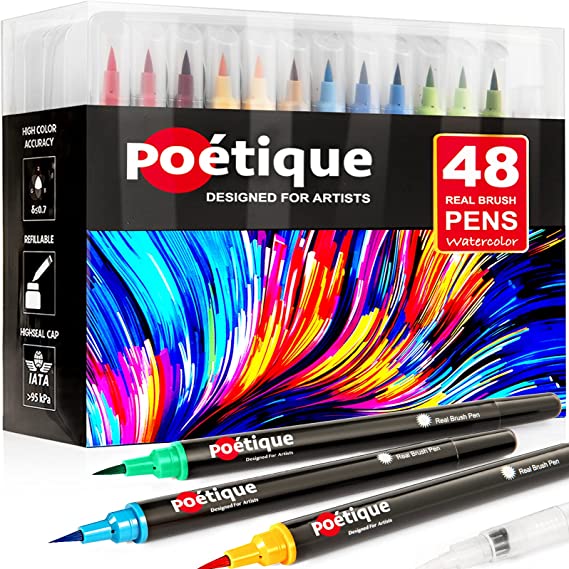 Poétique Refillable Watercolor Brush Pens