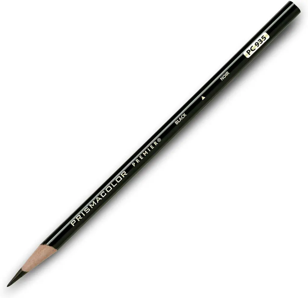 Prismacolor 3363 Premier Soft Core Colored Pencil, Black (Pack of 12)