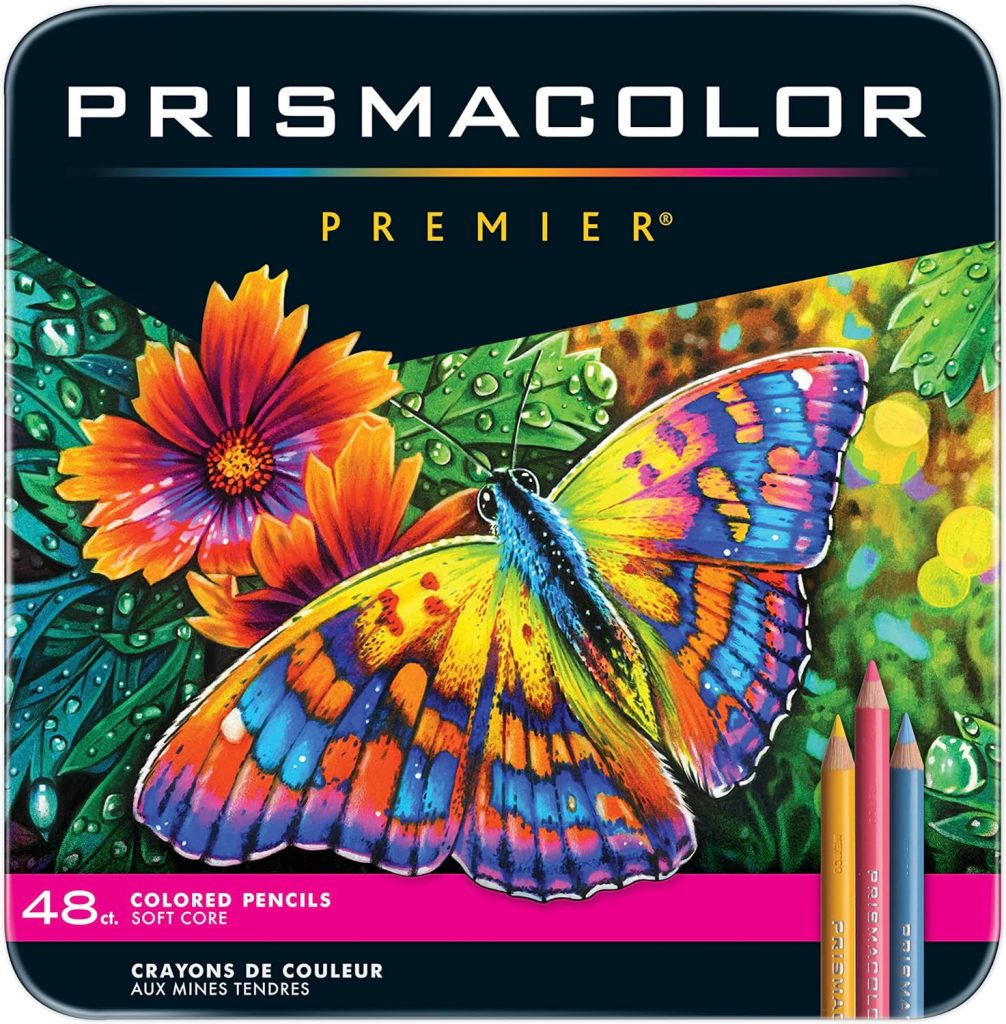 Prismacolor Premier Colored Pencils, Soft Core, 48 Count